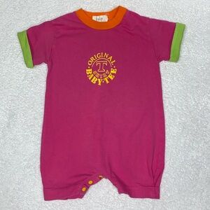 Vintage baby Gitano original baby tee romper 18m